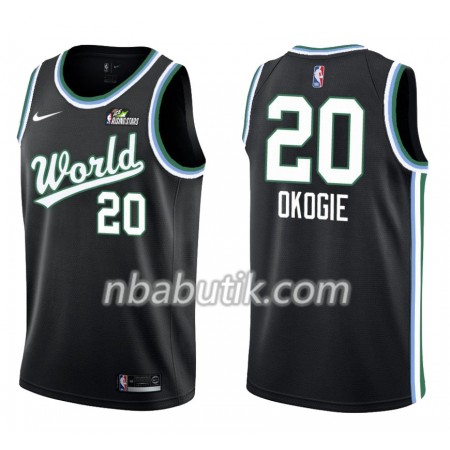NBA Mænd Trøje Minnesota Timberwolves Josh Okogie 20 Nike 2019 Rising Star Swingman